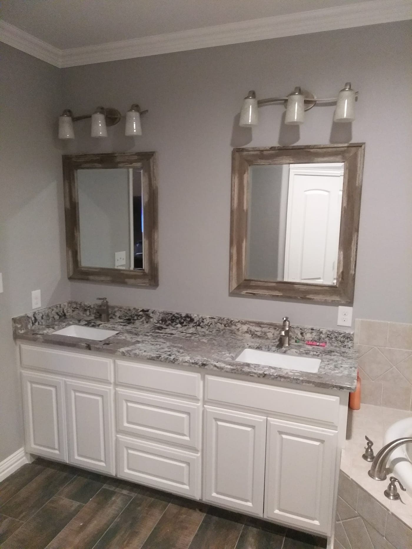 Custom cabinets in Allen, TX — painted poplar